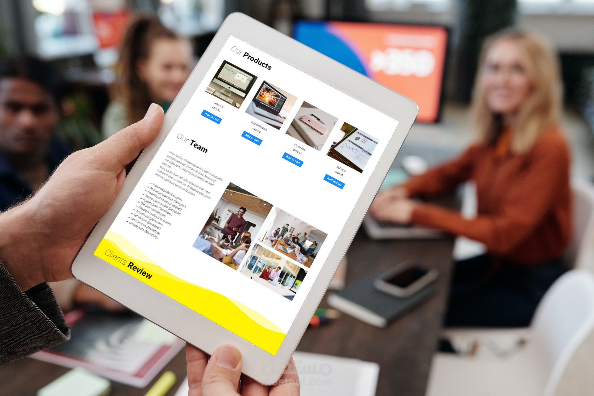 تصميم موقع الكتروني كامل باستخدام الووردبريس