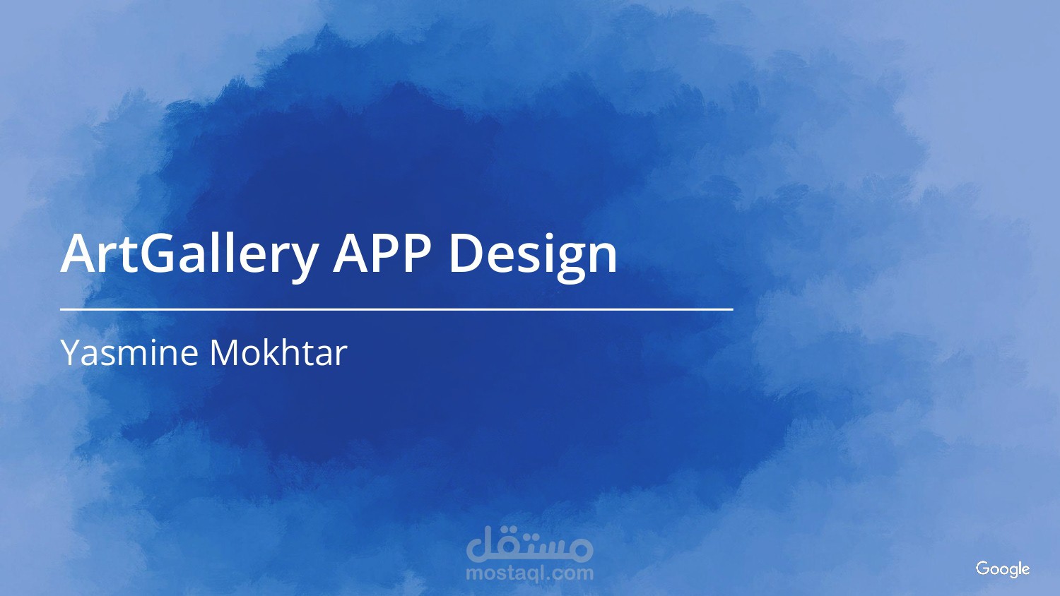 Art Gallery APP Design