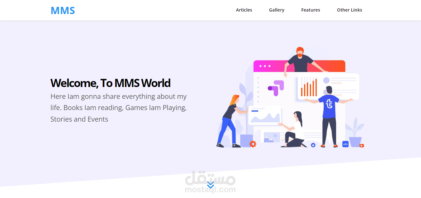 نموذج صفحة هبوط