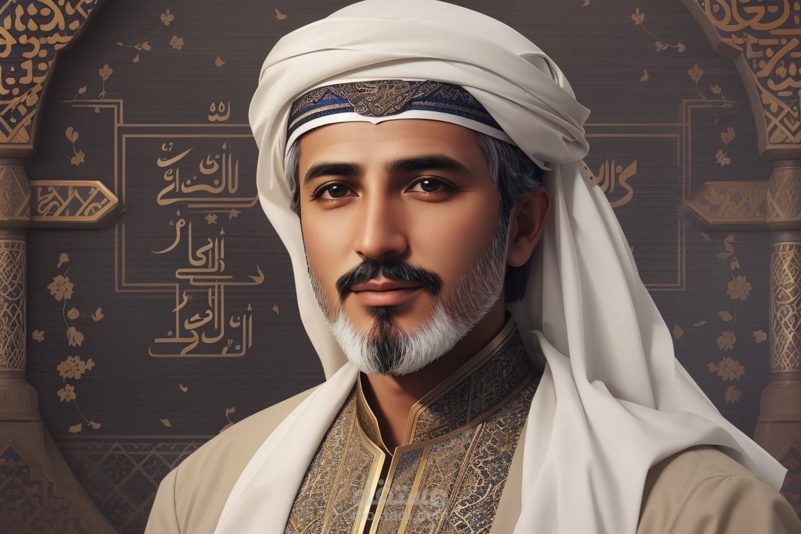 فيديو لقصيدة ملقاة بصوتي بصورة من الذكاء الاصطناعي