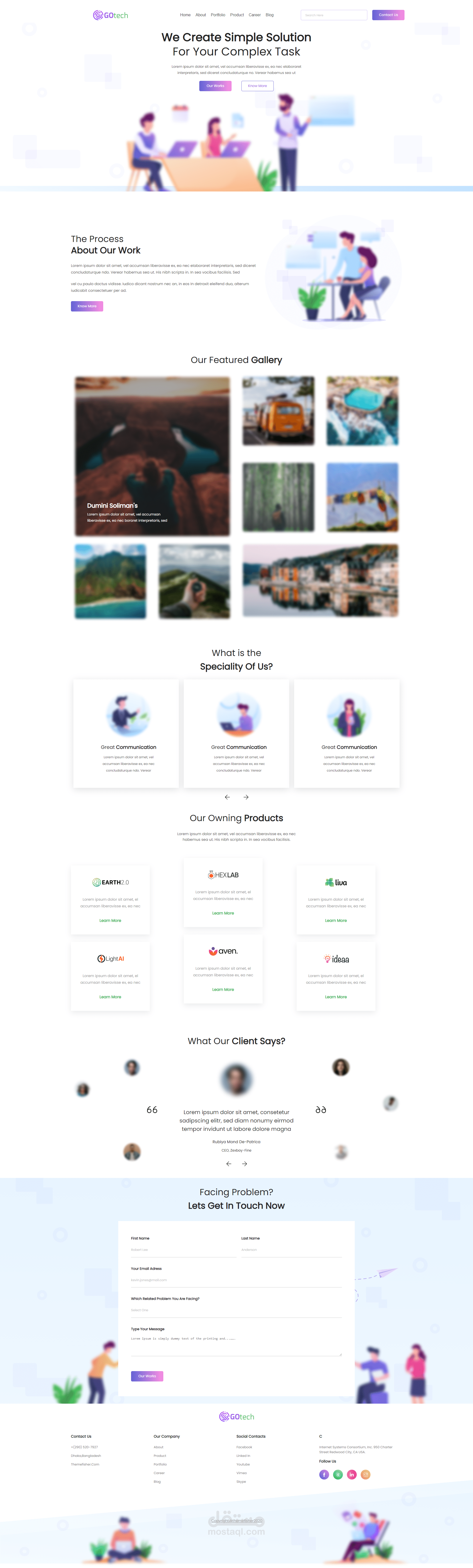صفحة هبوط landing page