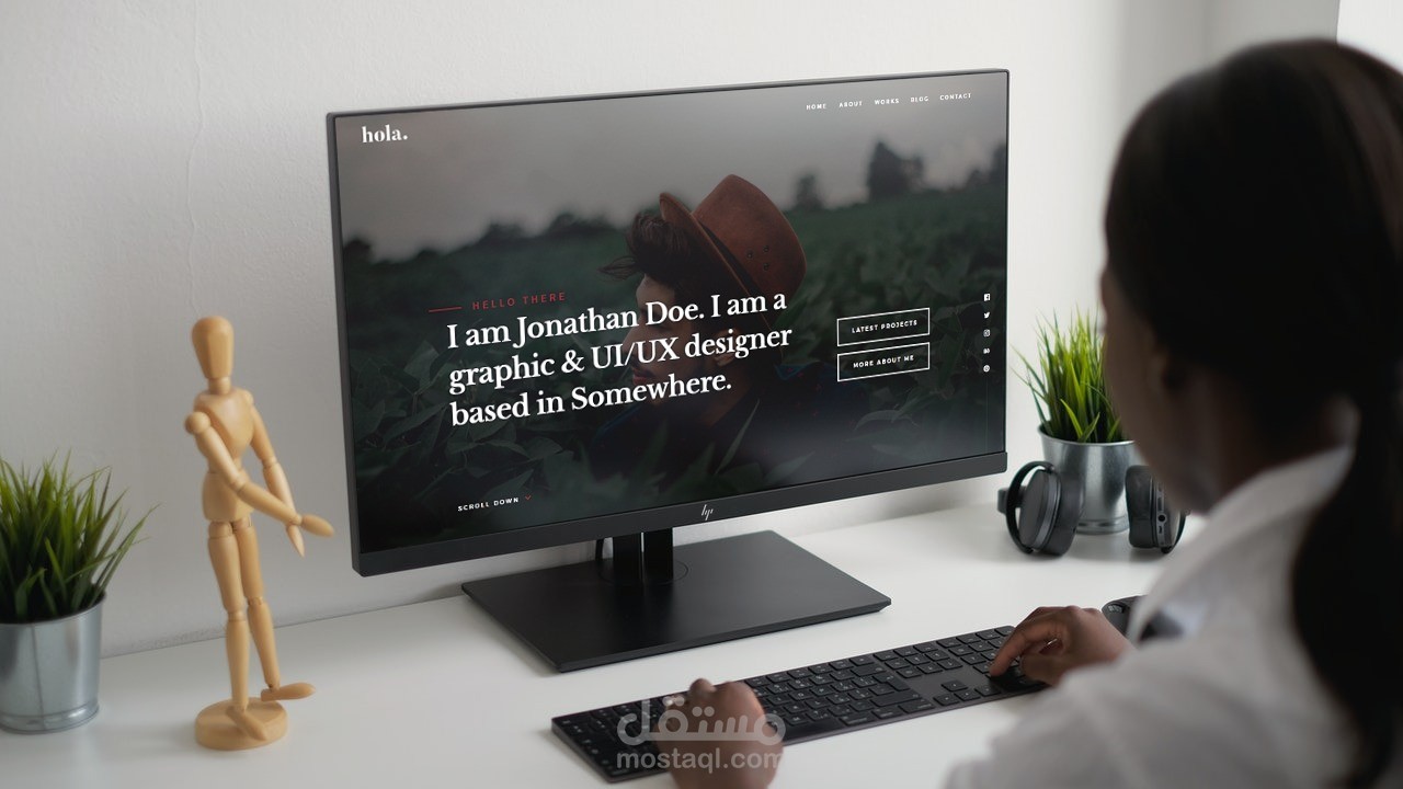 تحويل موقع سيرة ذاتية من html لقالب وردبرس