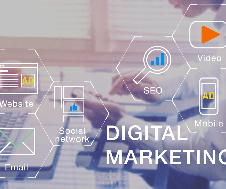 كتابة الملف التعريفي والنصوص الإعلانية لشركة تسويق إلكتروني