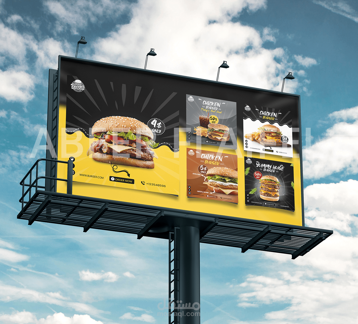 تصميم بانر -billboard