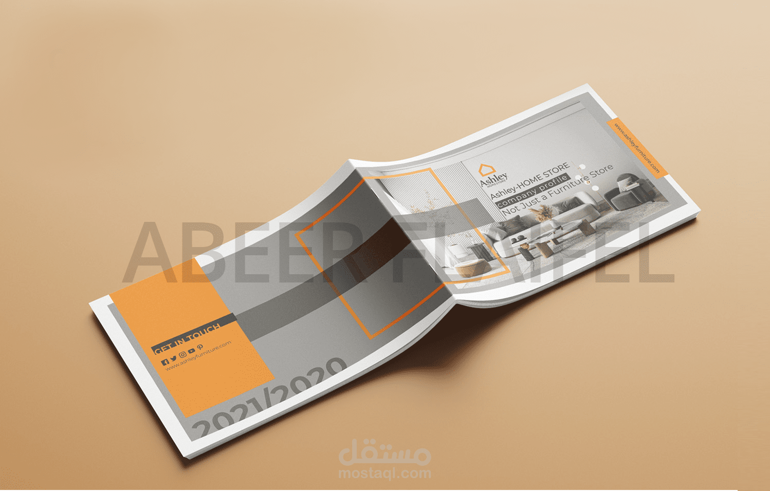 Company Profile-تصميم بروفايل لشركة