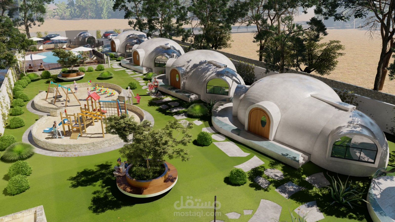 شاليهات صيفية