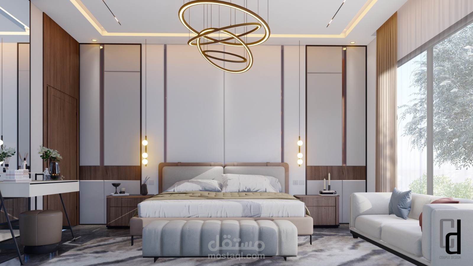 تصميم داخلي ماستر روم