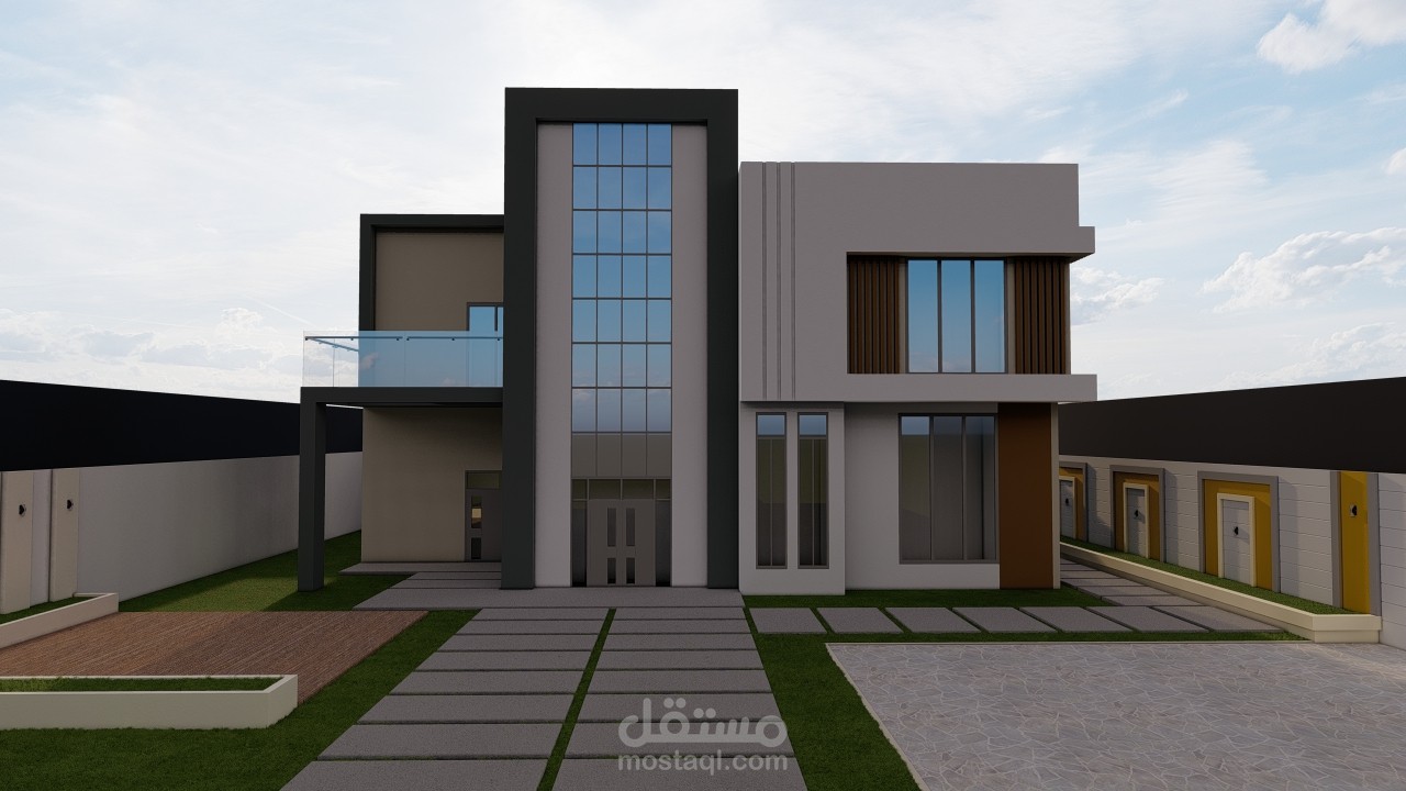 واجهات منازل