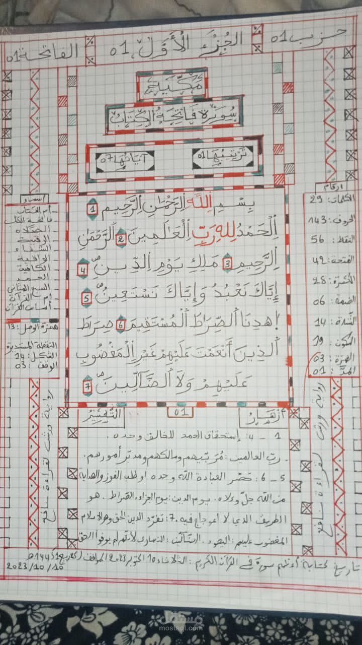 مشروع القرن لحفظ القران الكريم