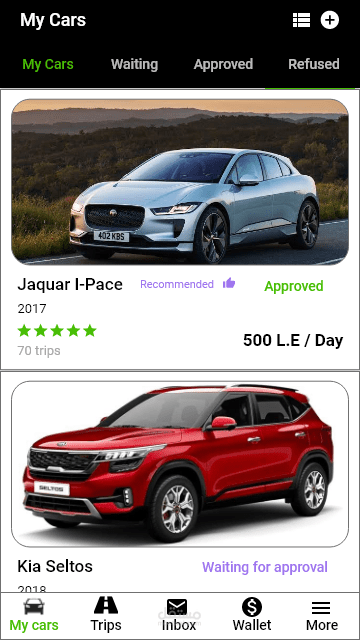 تطبيق تأجير سيارات ملاكي