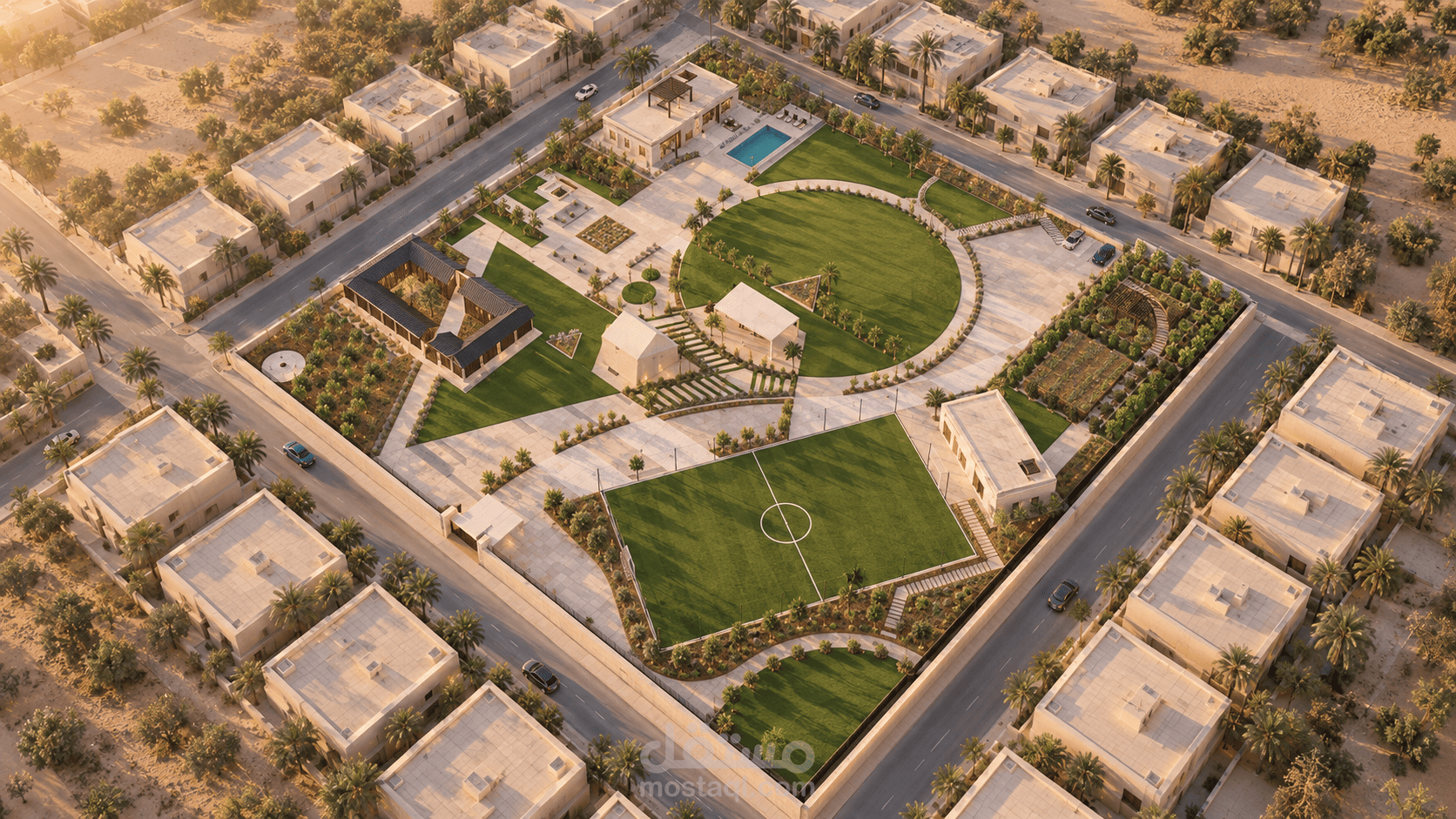 تصميم مزرعة - لاندسكيب