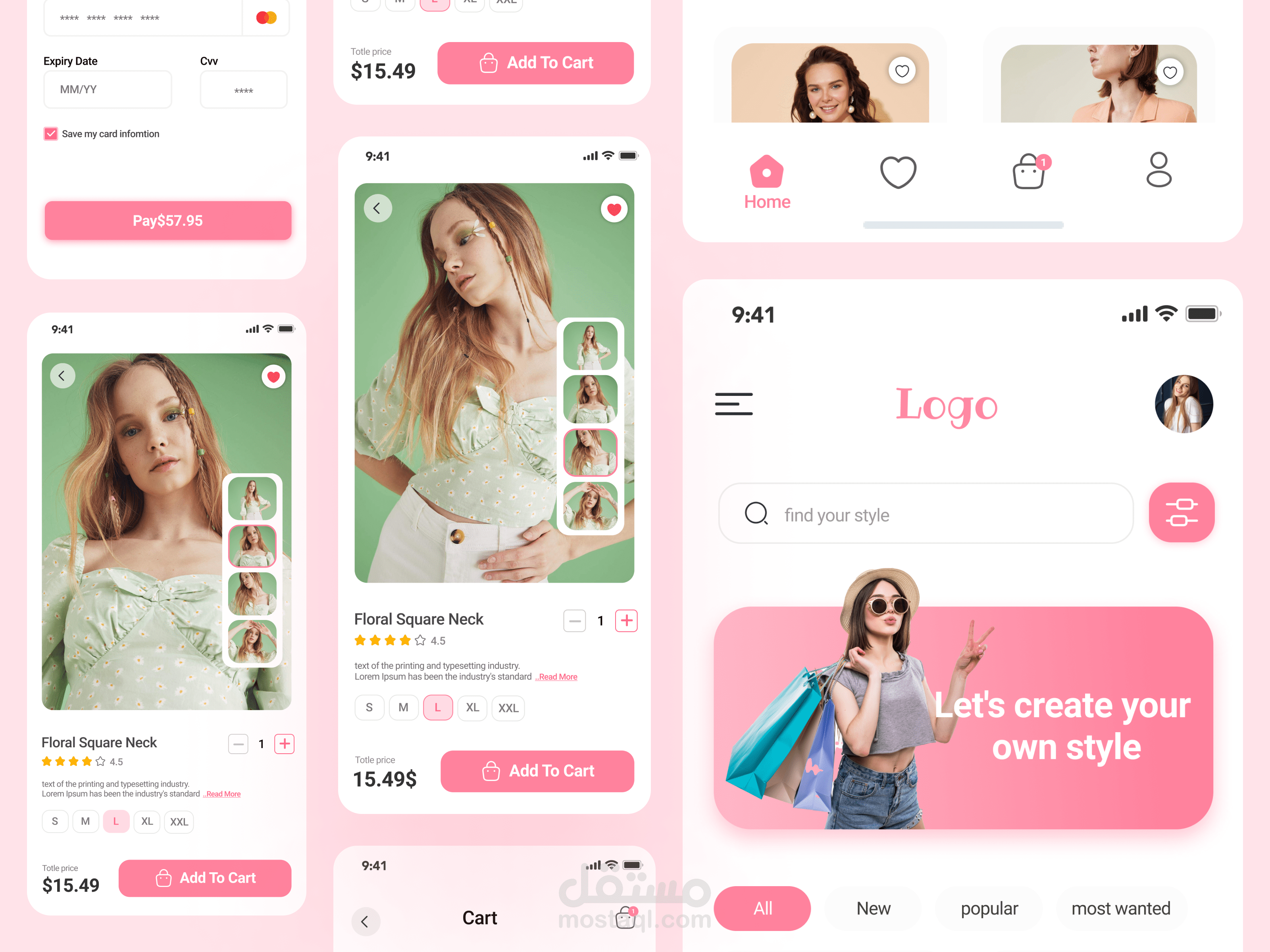 Online Shop Mobile App