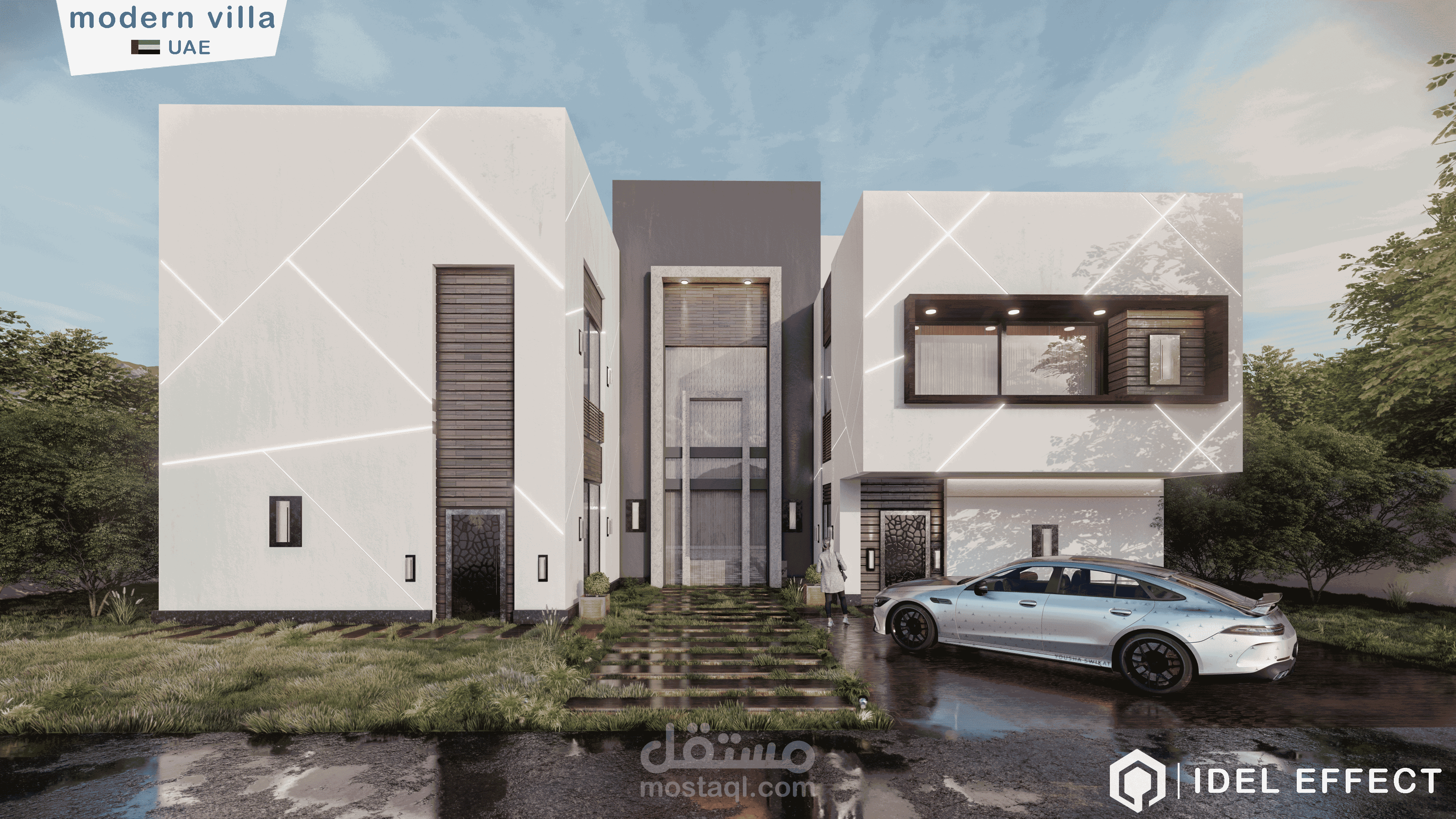 modern villa