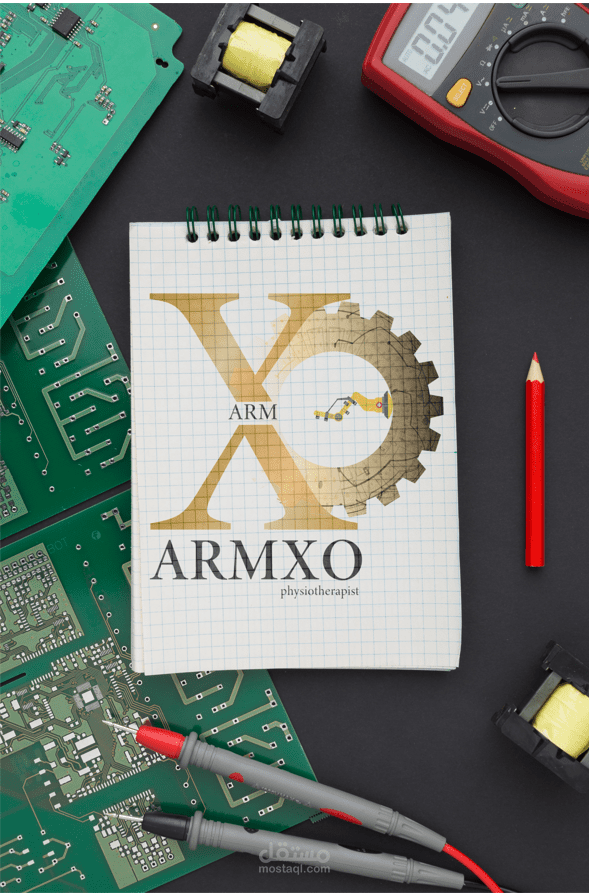 شعار (ARMXO) لطلاب من كلية الهندسة