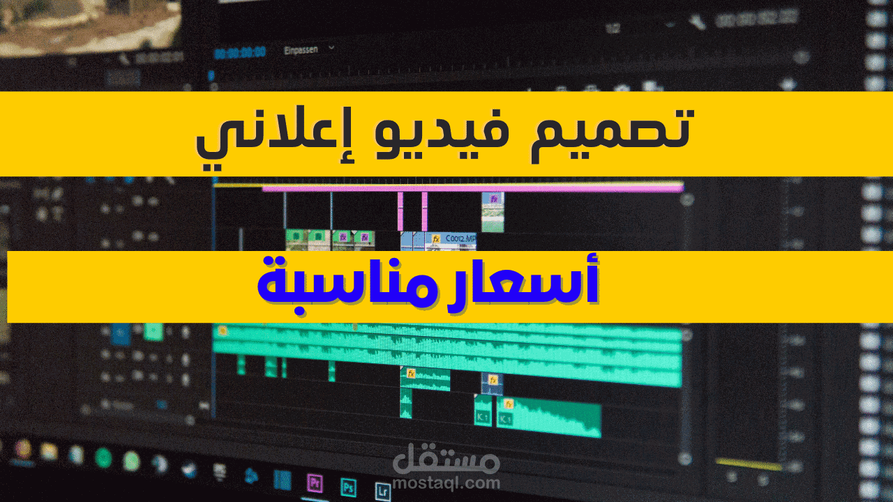 تصميم فيديو إعلاني