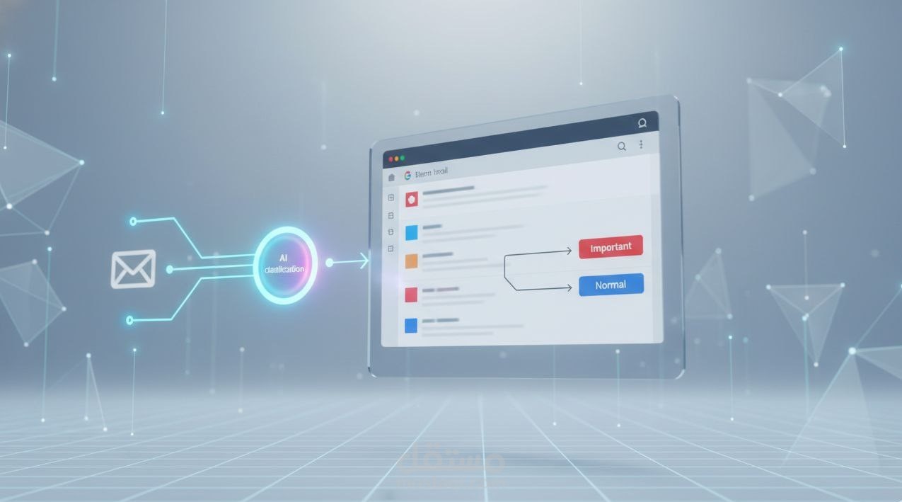 أتمتة احترافية لتصنيف رسائل Gmail باستخدام الذكاء الاصطناعي