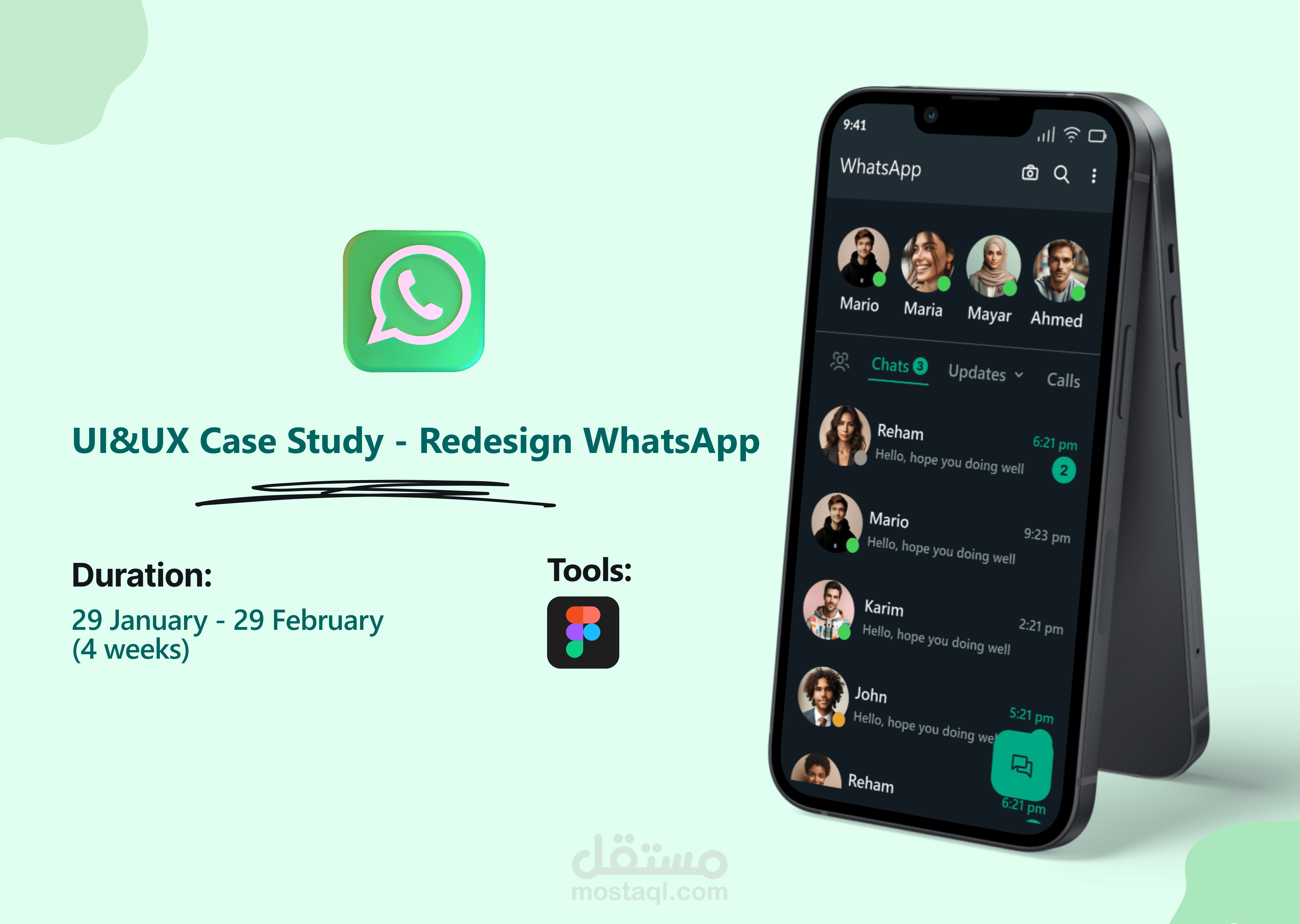 Redesign WhatsApp