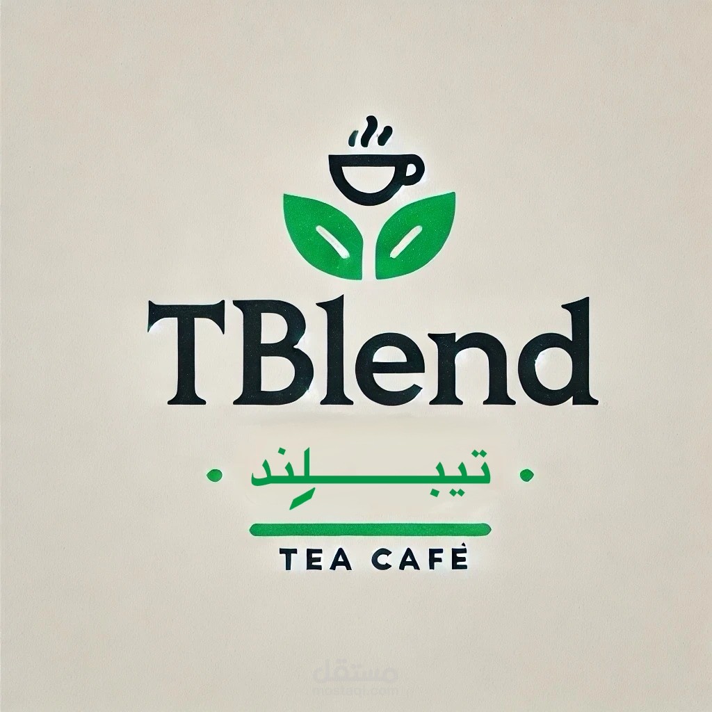 شعار لمقهى شاي