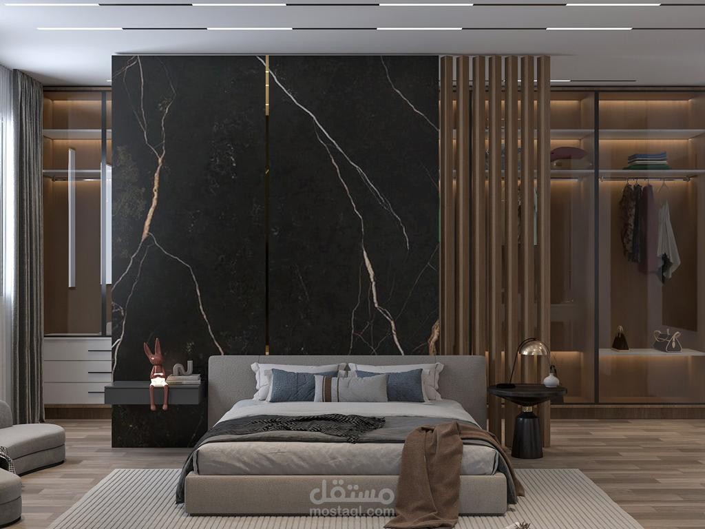 Modren Master Bed Room