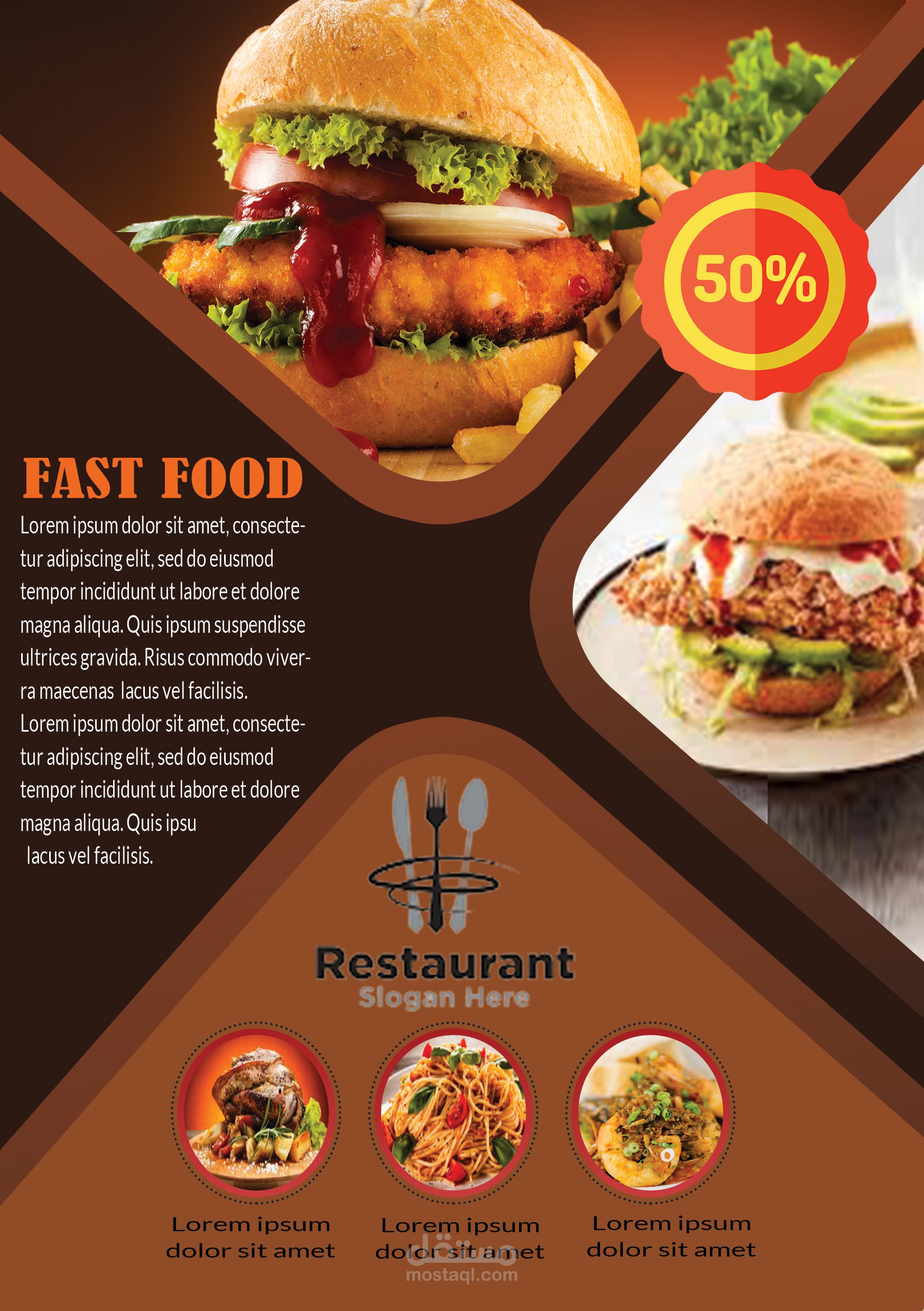 Poster - restaurant cover