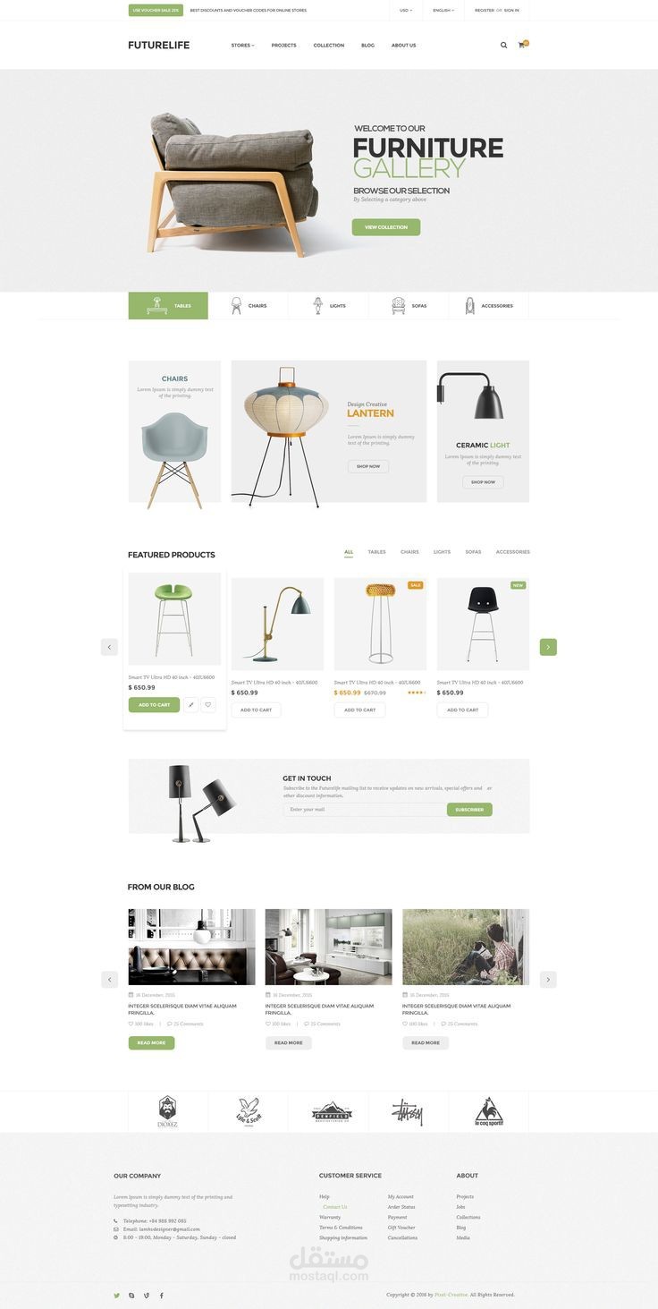ُE-Commerce website ️