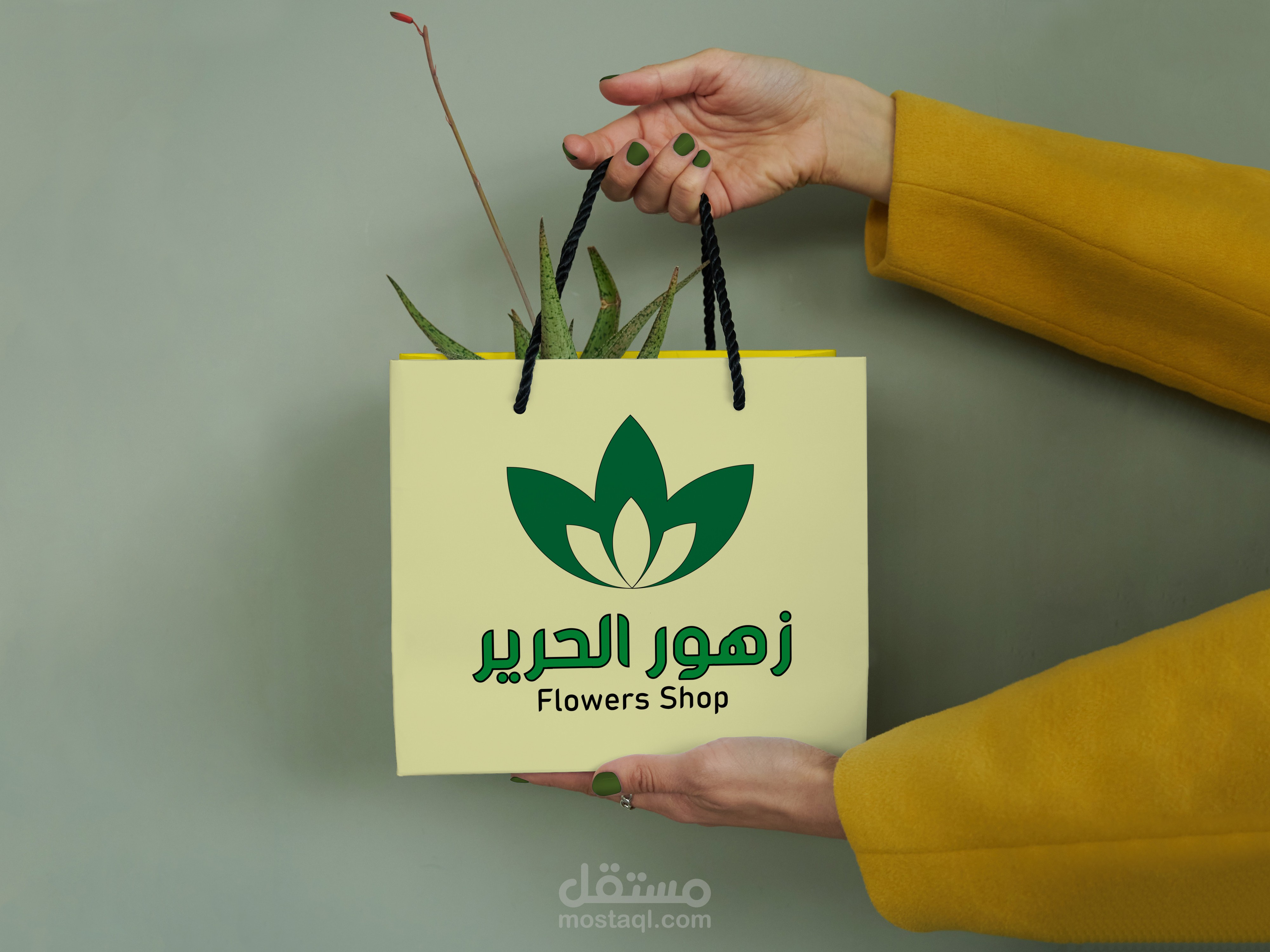 محل زهور الحرير