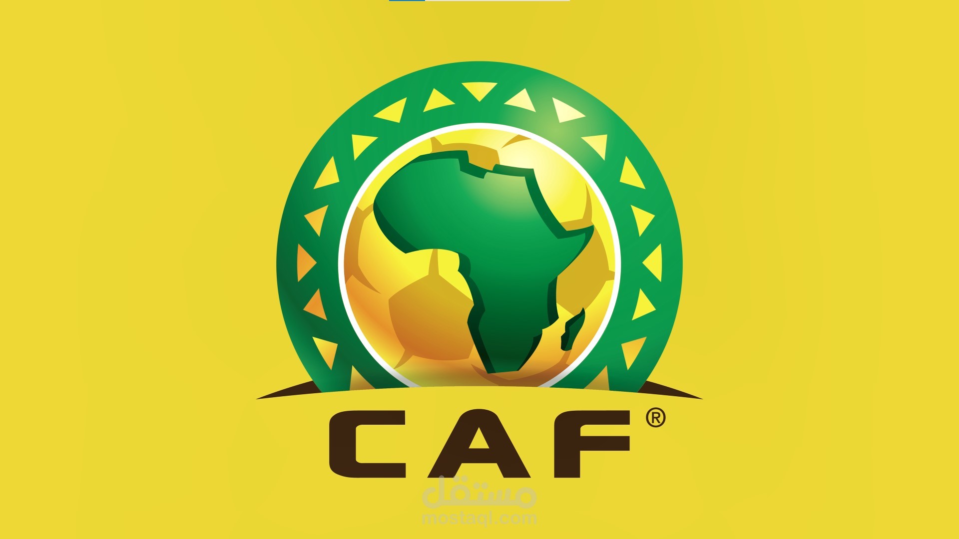 تصميم عرض دعائي لكأس أمم افريقيا لتطبيق رياضي