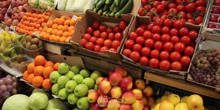 دراسه جدوي اقتصاديه لمشروع محل خضار تجاري