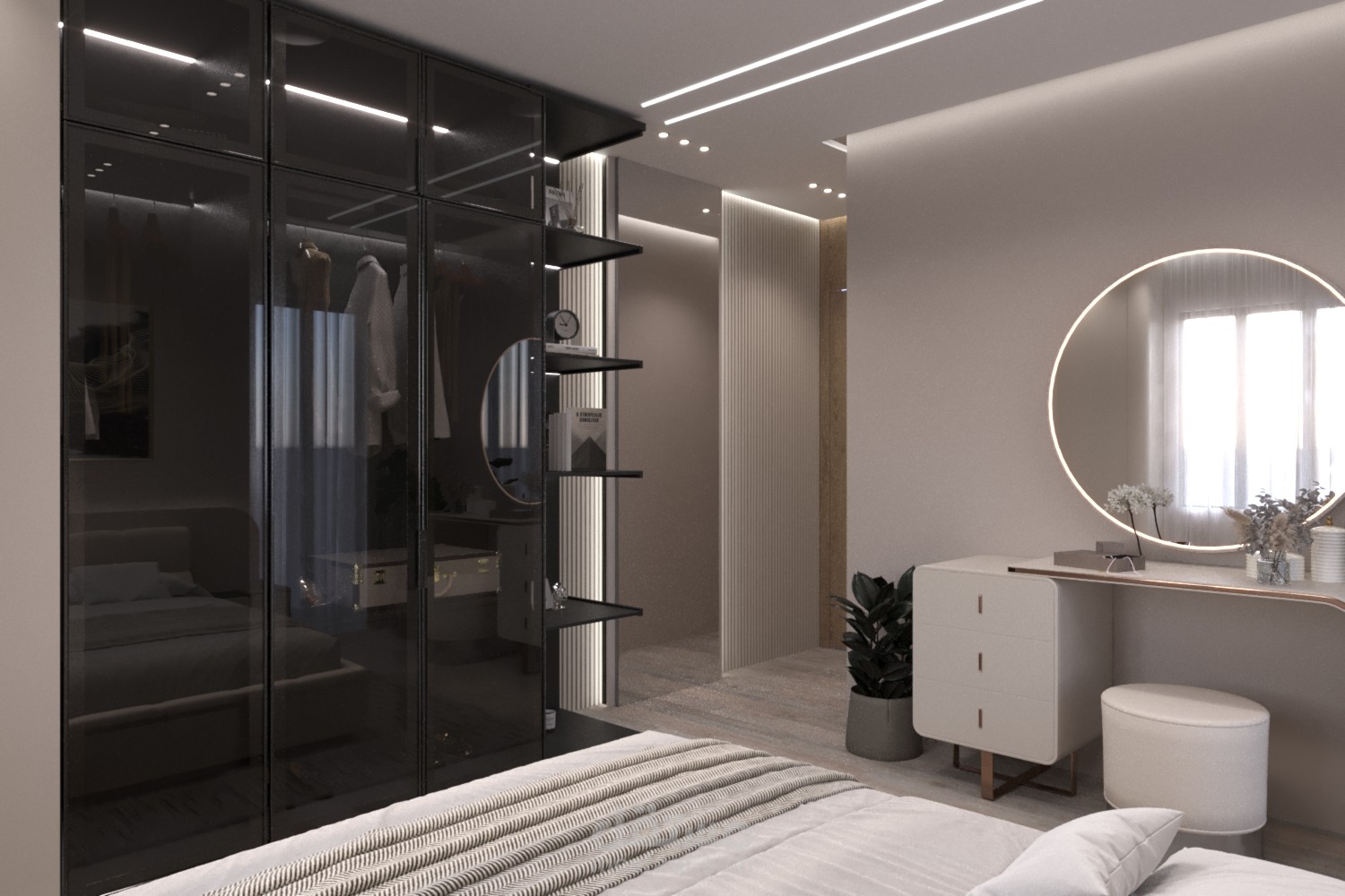 تصميم غرفة نوم مودرن