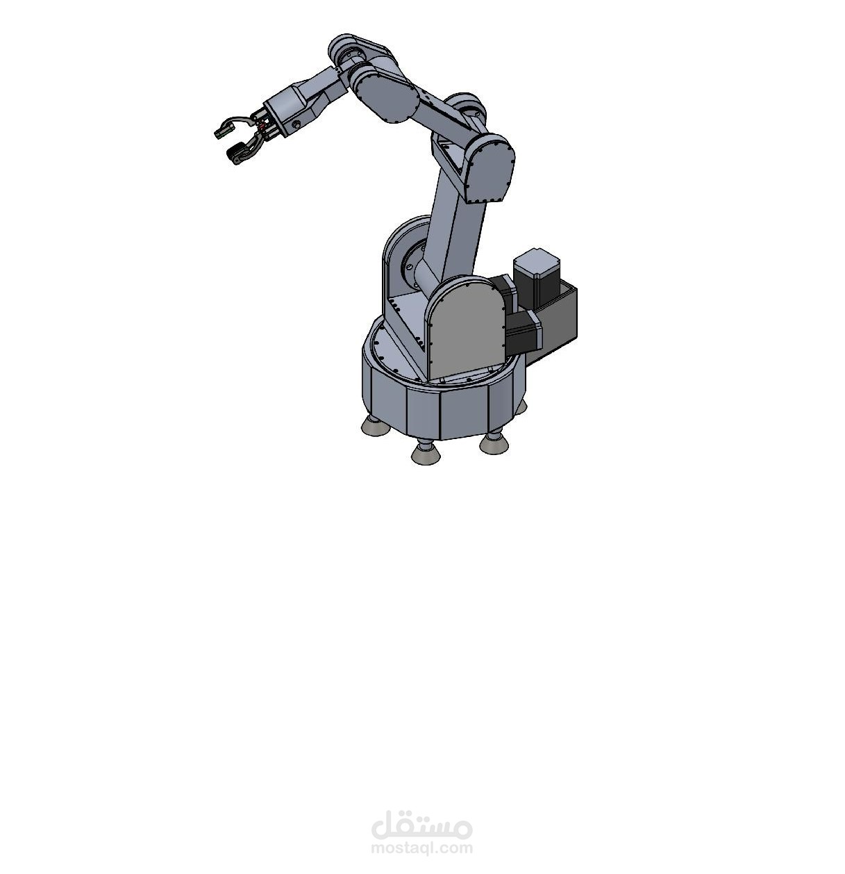 تصميم ذراع روبوت
