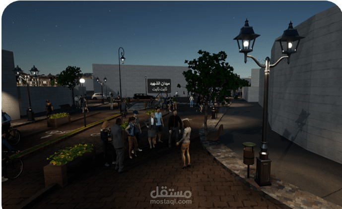 شبكة مواصلات حضرية في مدينة طولكرم بالاعتماد على انظمة النقل المستدامة