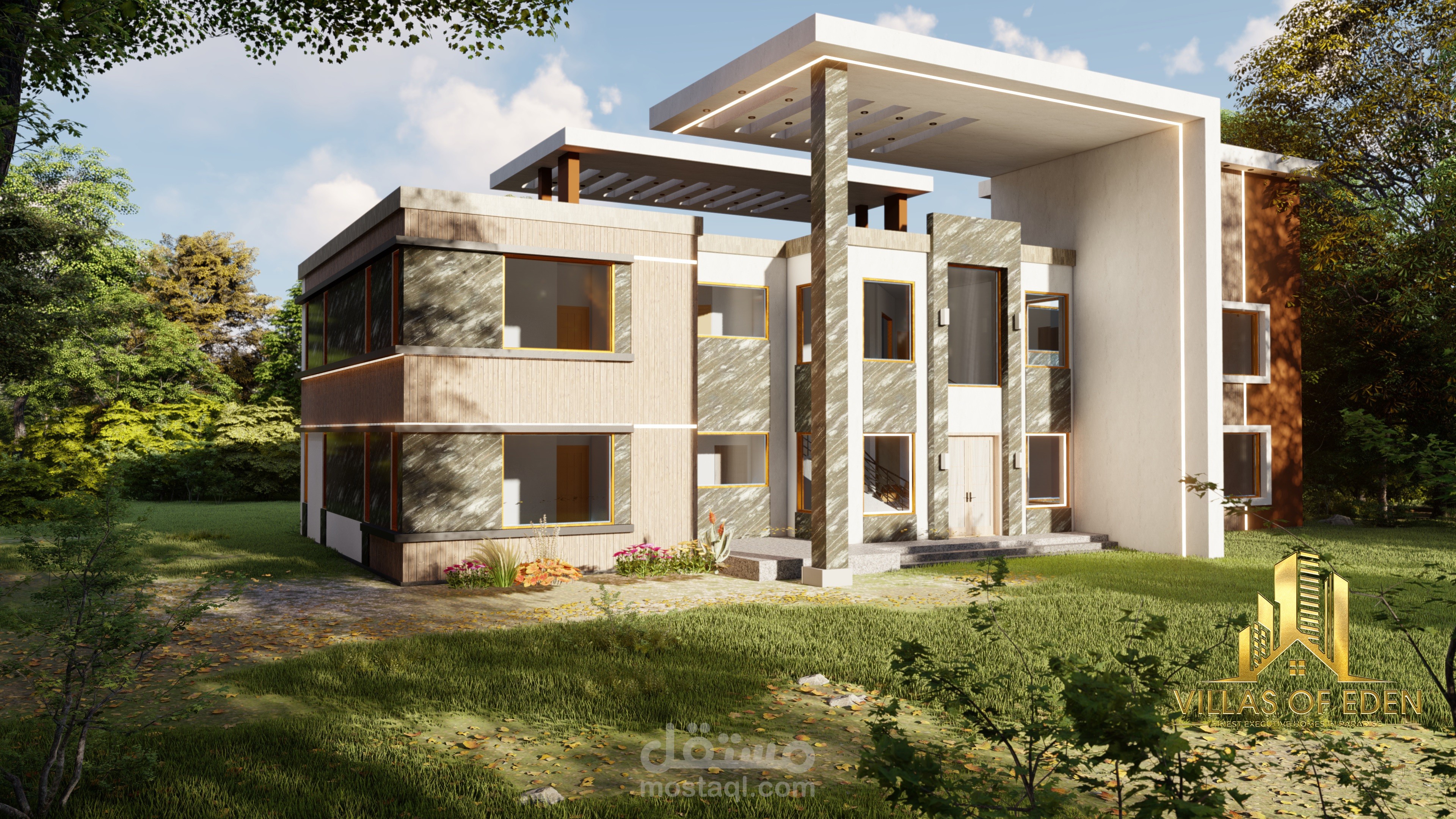 واجهة فيلا سكنية