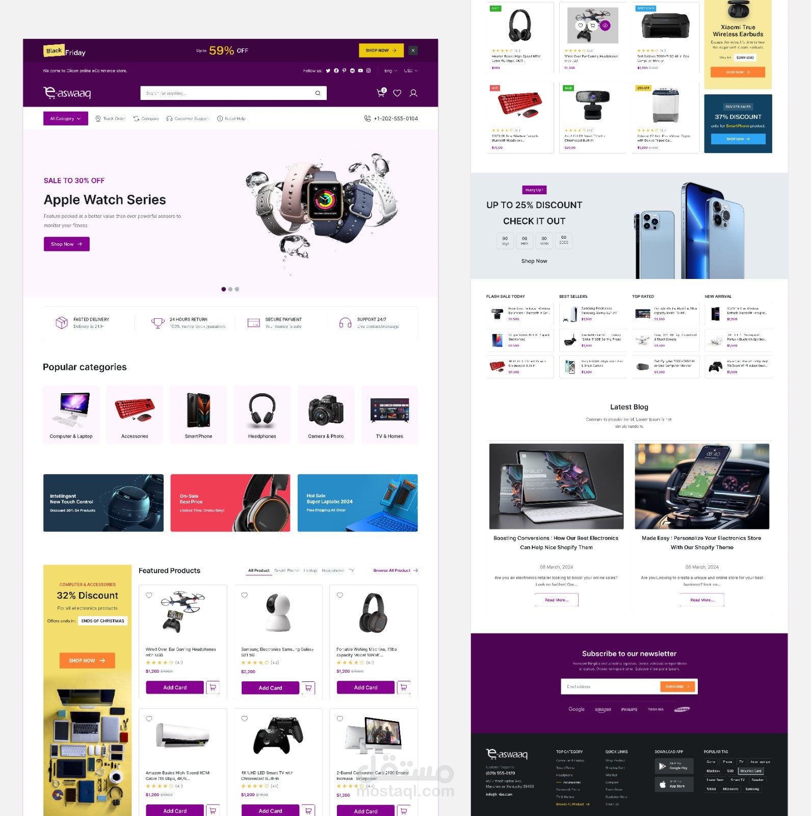 Website Ecommerce Ui Design