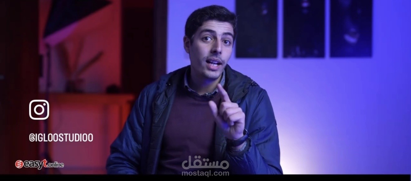 نبذه من اعمالي لدي منصة ايزيتي