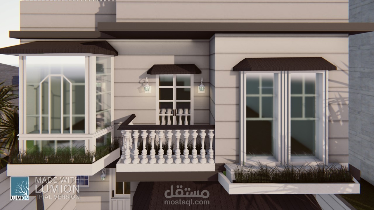 تصميم واجهه بطراز الاوربي