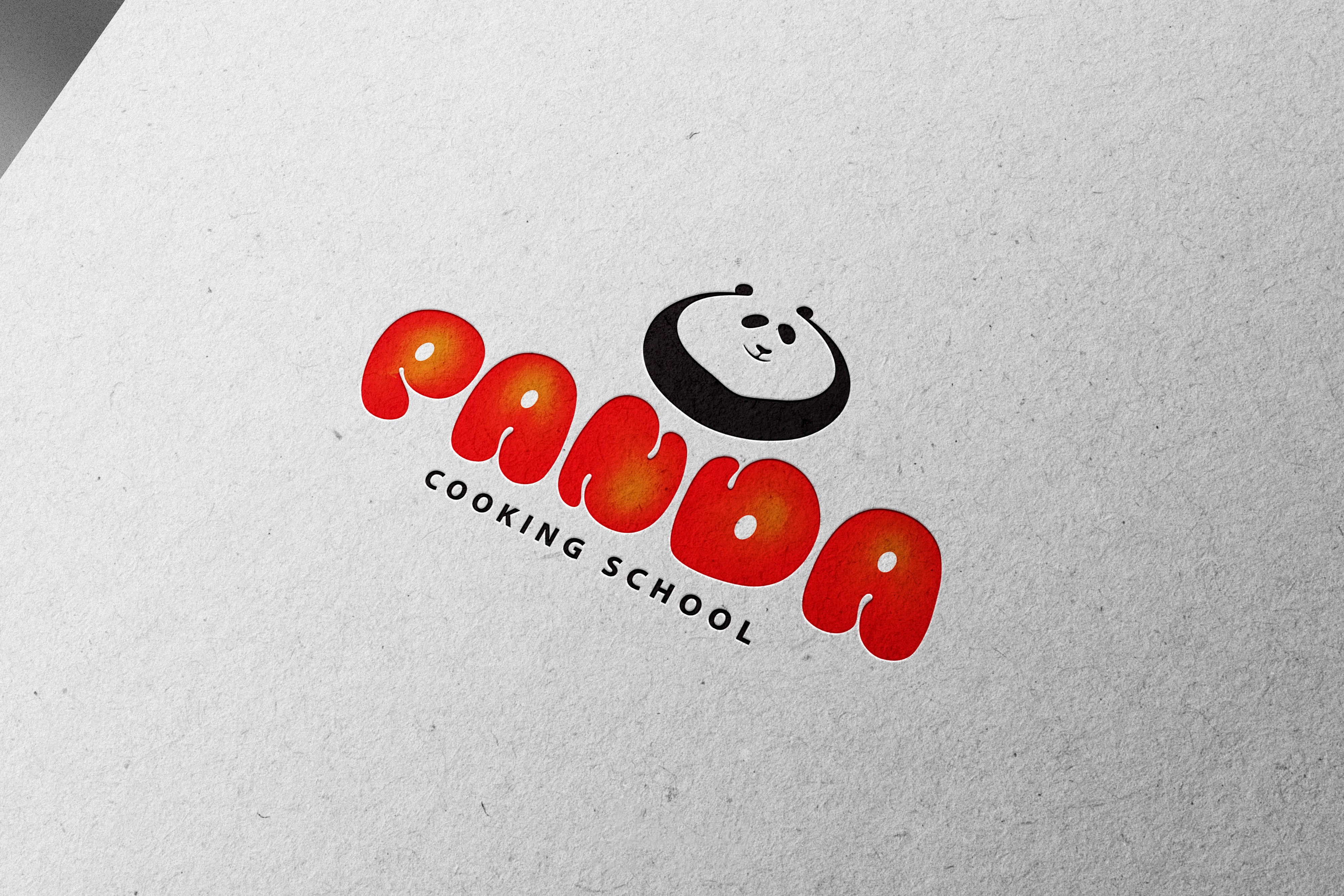 شعار وهوية بصرية لمدرسة تعليم الطبخ