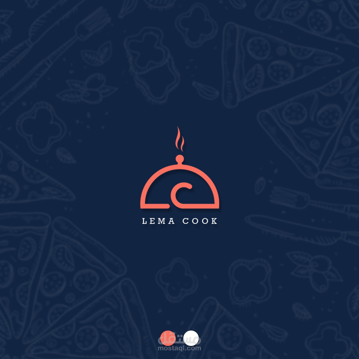 LEMA COOK Logo Design