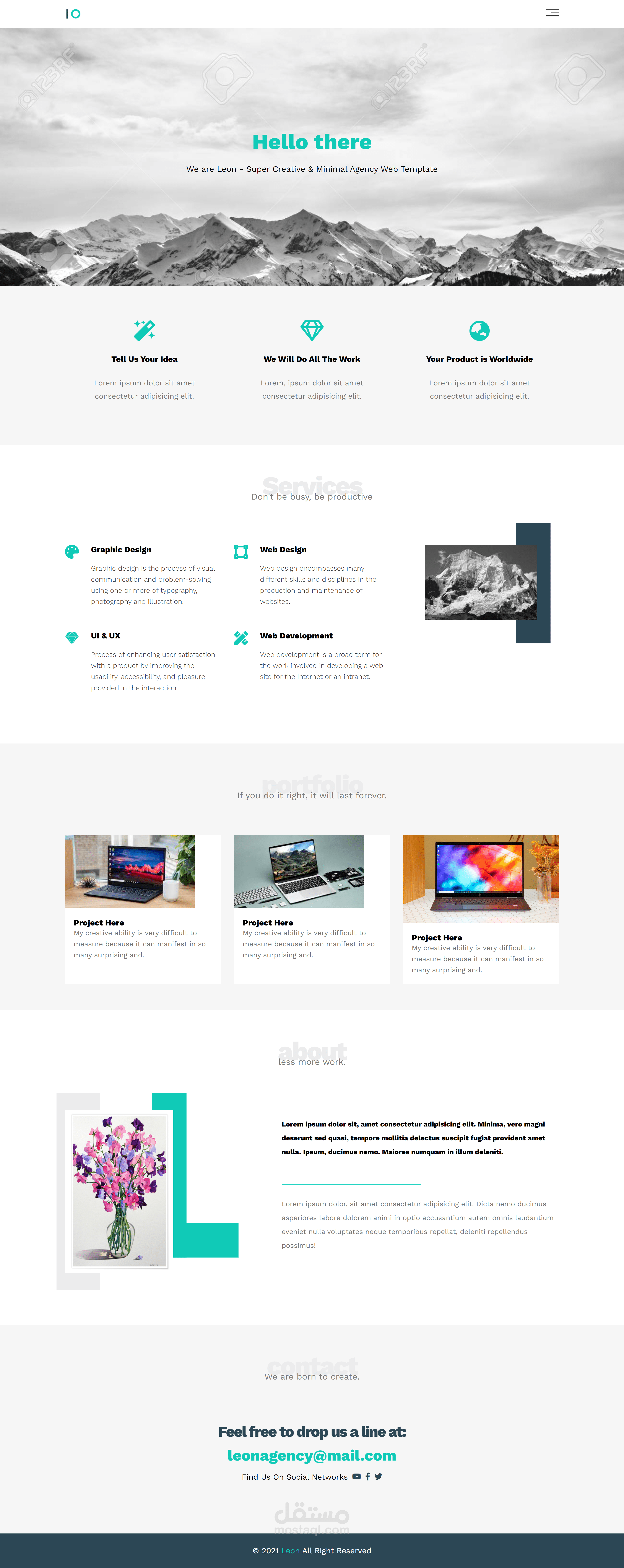 Landing page - صفحه هبوط