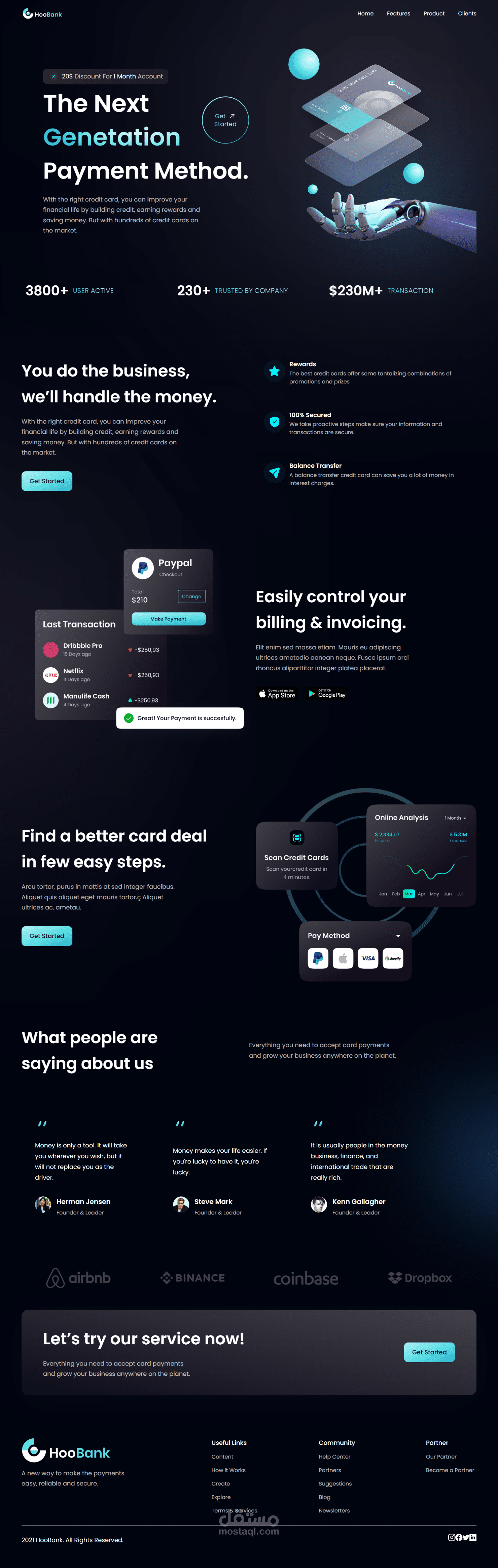 Landing page - صفحه هبوط
