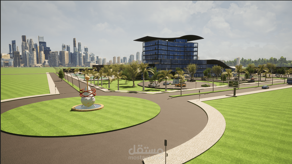 تصميم فندق 5 نجوم مطل على البحر