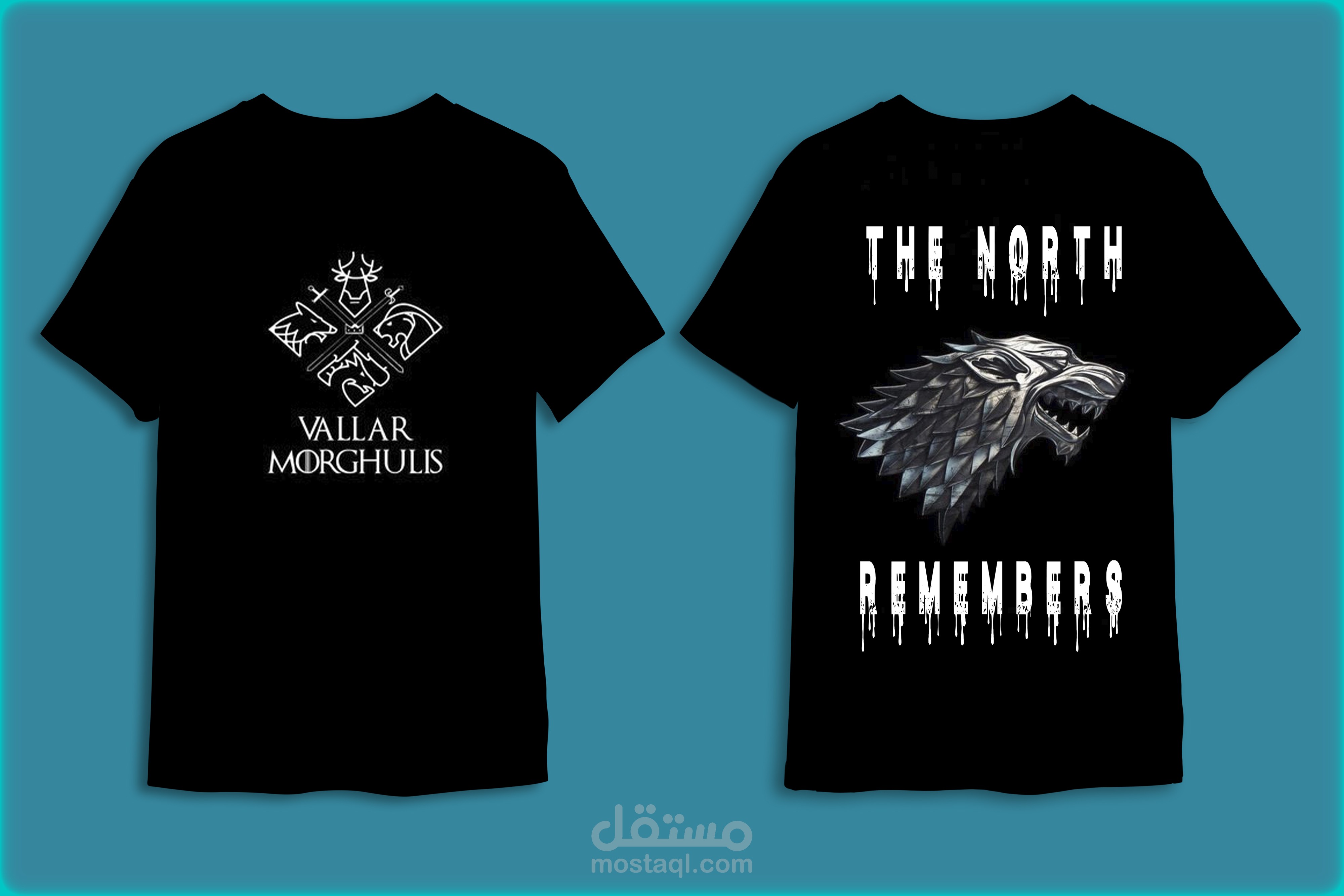 تصميم تي شيرت جيم اوف ثرونز