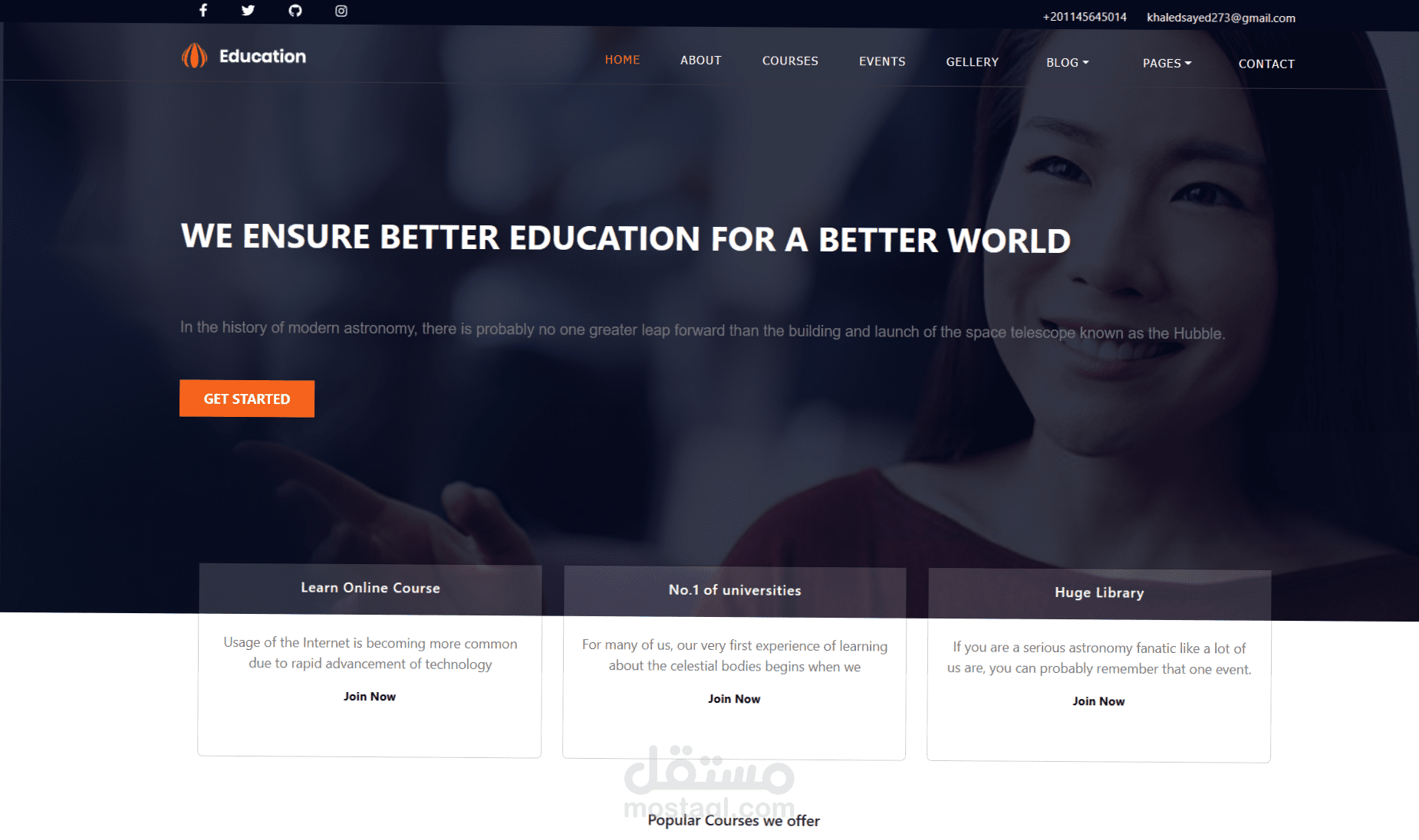 Education Website
