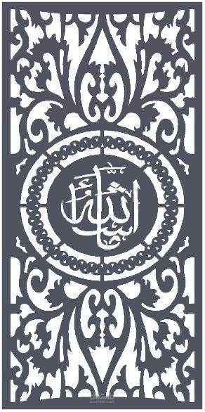 تصميم باب صاج معدني ودرابزين وإعداد ملف القص باستخدام ماكينة البلازما CNC