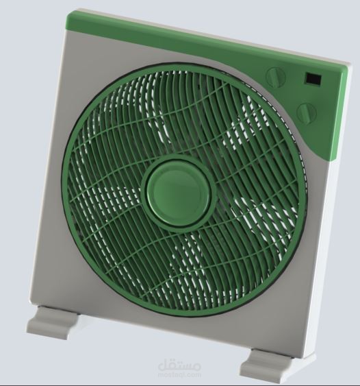 هندسة عكسية لمروحة مصنوعة البلاستيك