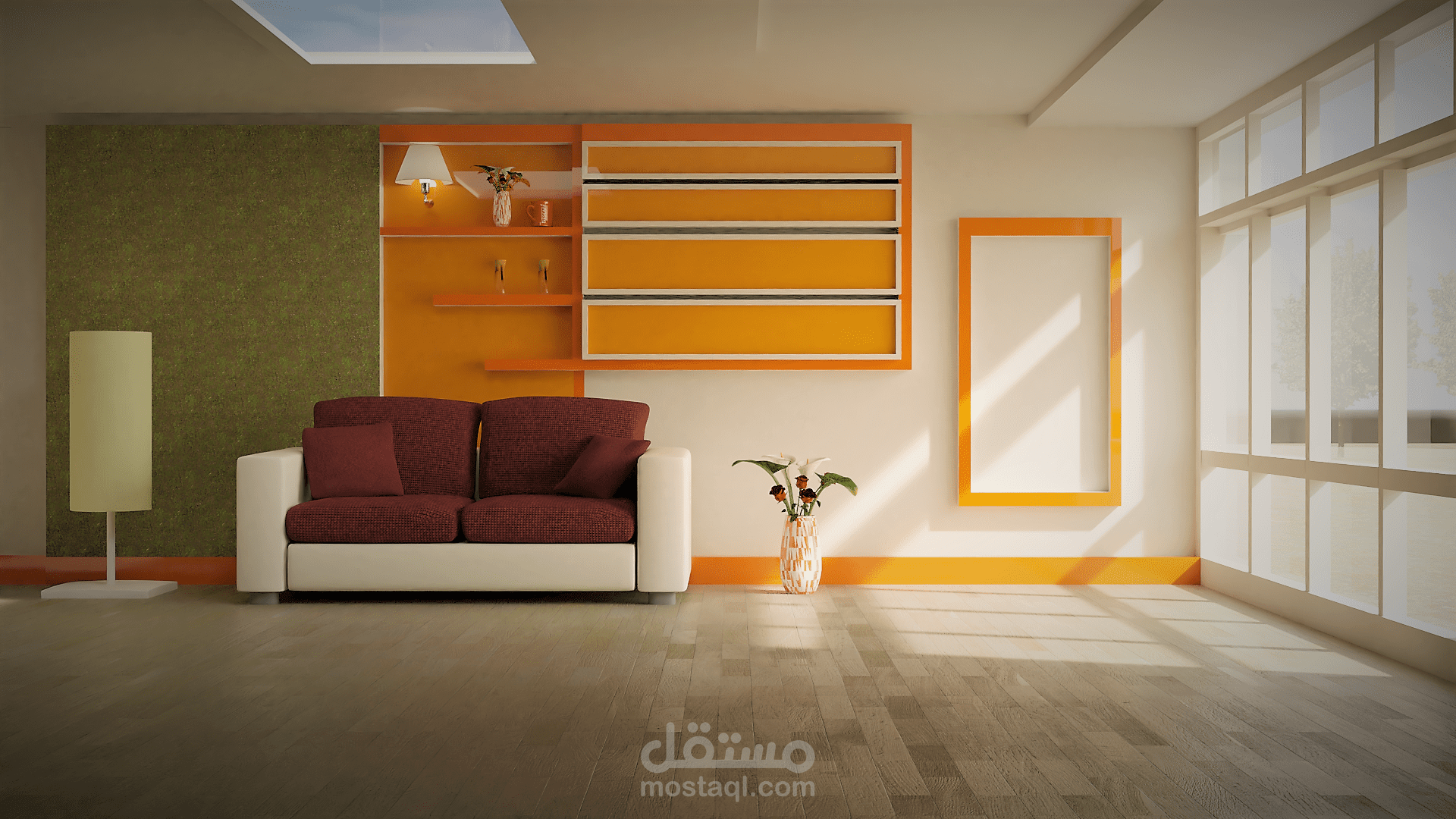 Interior Design :  Living room