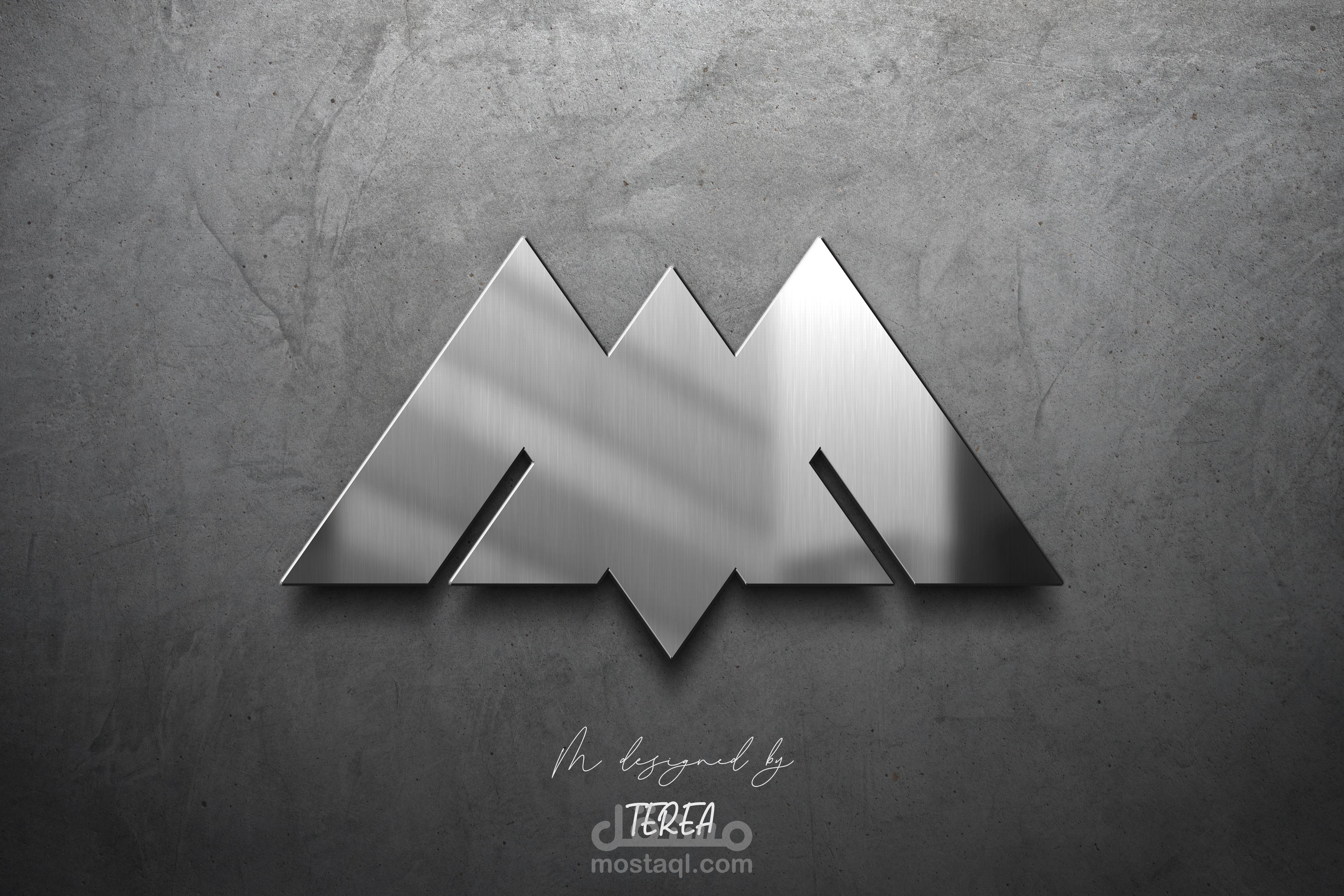 تصميم لوجو M