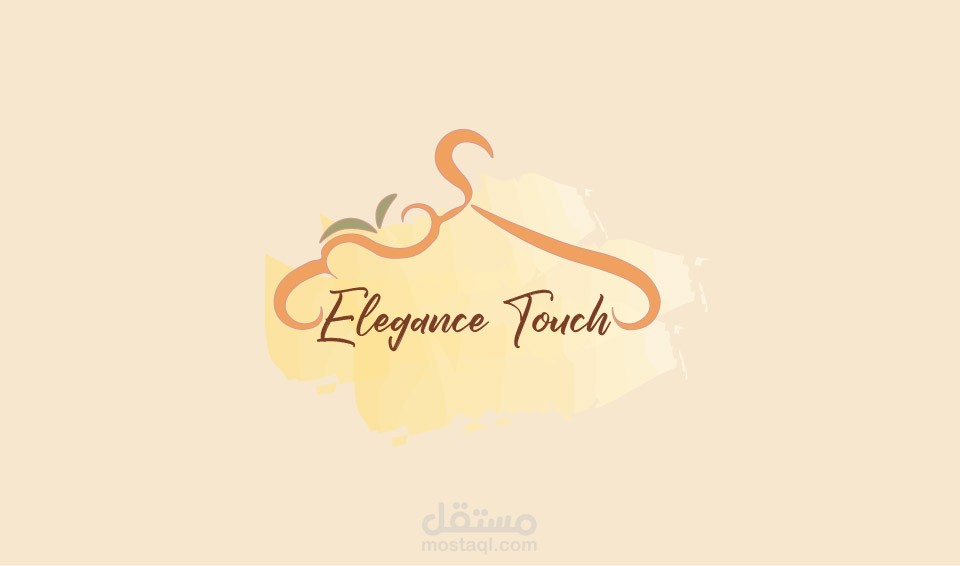 تصميم لوجو لمتجر بيع ملابس+ صورة غلاف