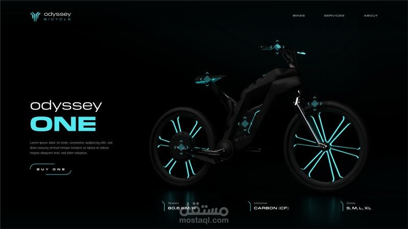 (Landing Page)odysess website