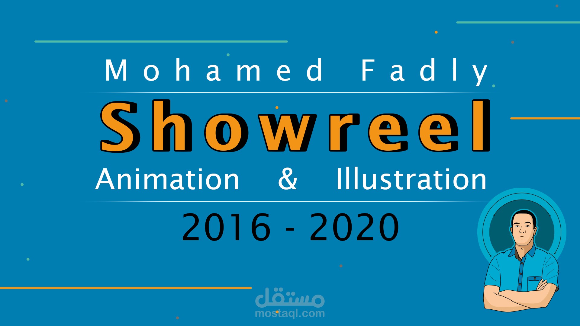 2d motion graphics showreel