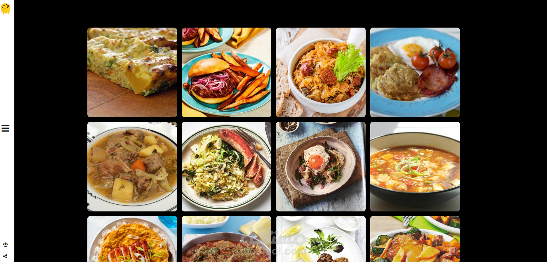 yummy food website